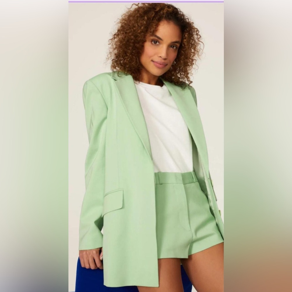 Gauge81 Oversized Blazer Jacket  Luxury Designer Outerwear Meghan Markle Chic